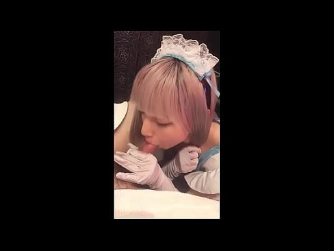 ❤️ Японський ідол [маюка], французький костюм покоївки, частина 1, мінет і дрочка з лосьйоном Супер секс у нас ❌❤